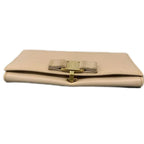 Salvatore Ferragamo Gancini Two-Tone Compact Bifold Wallet