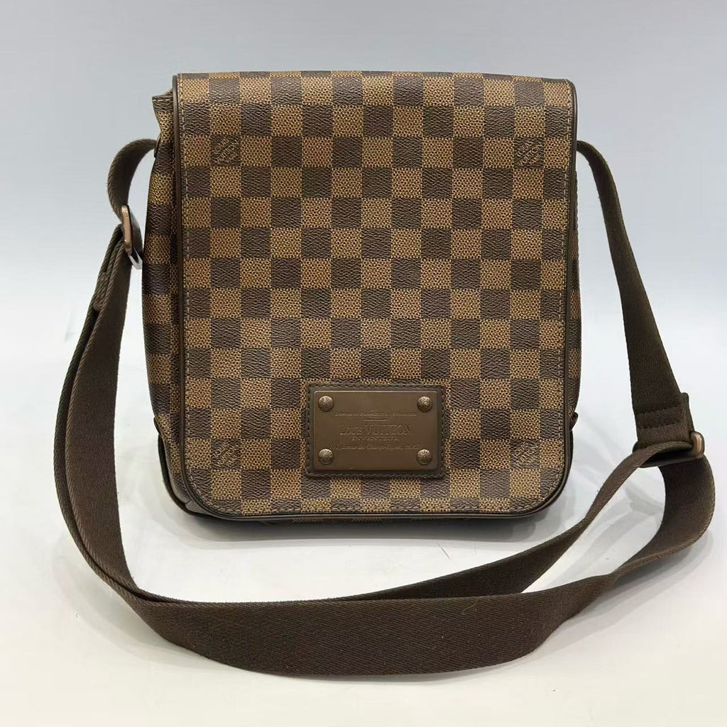 Louis Vuitton Damier Ebene Brooklyn PM Messenger Bag
