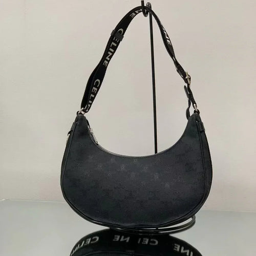 Pre-Owned - Celine Ava Bag in Triomphe Canvas and Calfskin Authentic Luxury by LUXE LINK