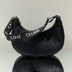 Celine Ava Bag in Triomphe Canvas and Calfskin