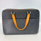 Louis Vuitton Matte Monogram Glace Elvin Business Bag