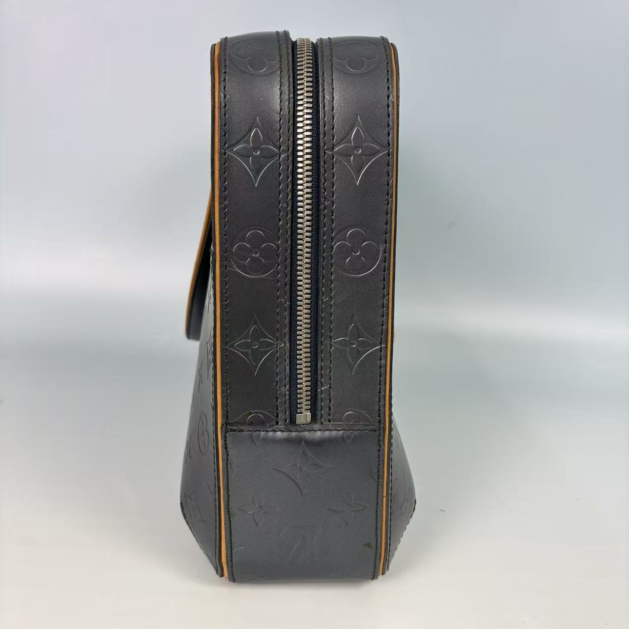 Louis Vuitton Matte Monogram Glace Elvin Business Bag