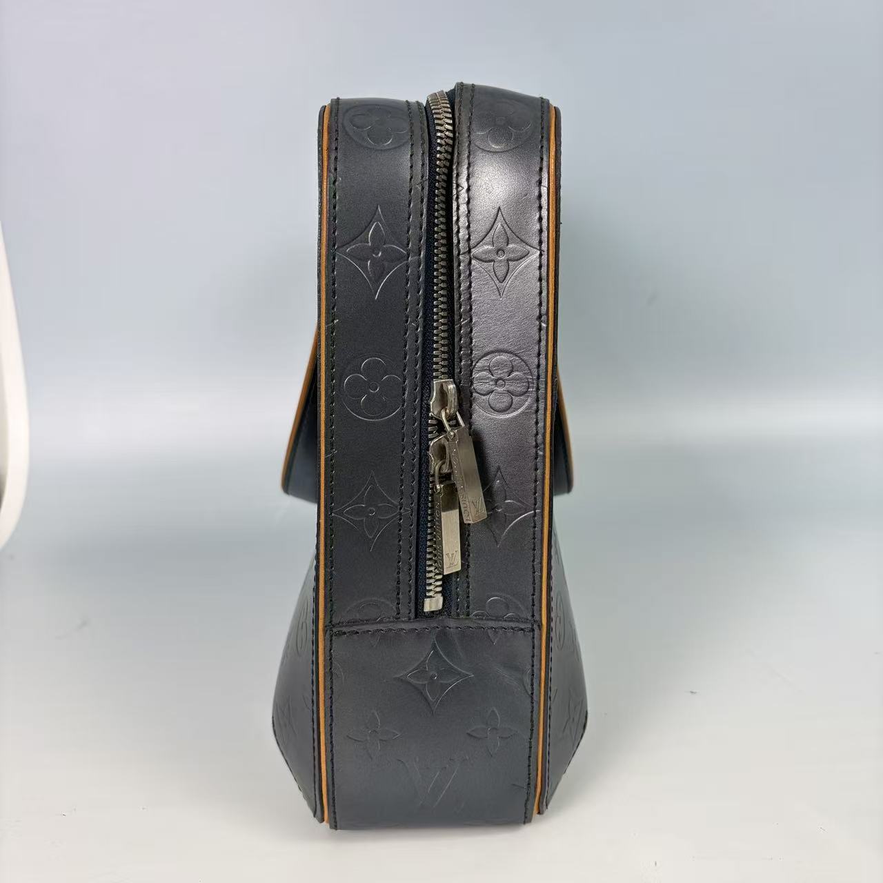 Louis Vuitton Matte Monogram Glace Elvin Business Bag