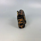 Fendi Nano Baguette Charm with Beaded FF Zucca Pattern