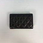 Chanel Classic Flap Card Holder Gold Tone Hardware