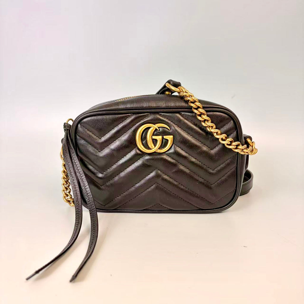 Gucci GG Marmont Matelassé Small Camera Bag