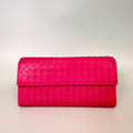 Bottega Veneta Intrecciato Nappa Leather Continental Flap Wallet