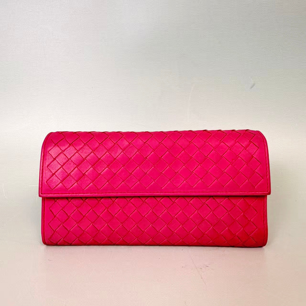 Bottega Veneta Intrecciato Nappa Leather Continental Flap Wallet