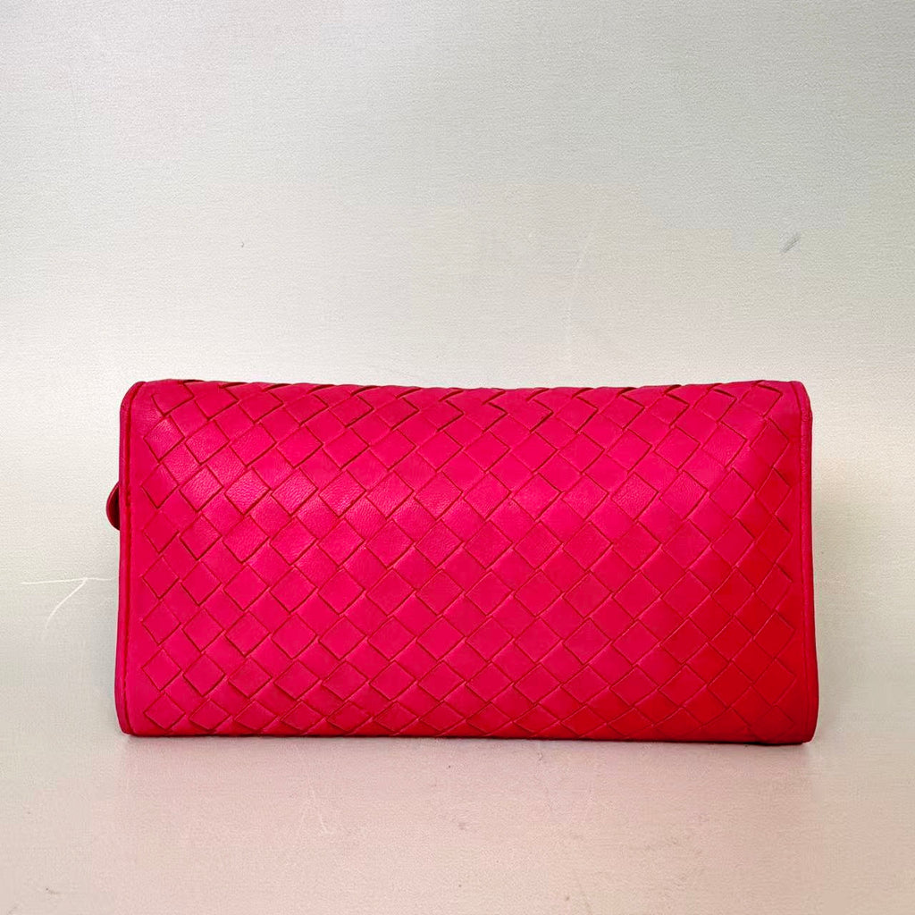 Bottega Veneta Intrecciato Nappa Leather Continental Flap Wallet
