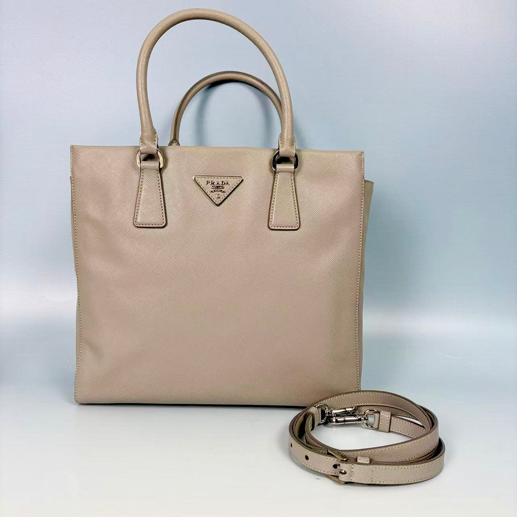 Prada Galleria Saffiano Leather Medium Tote Bag