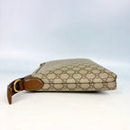 Gucci Vintage Web GG Supreme Toiletry Pouch Crossbody Bag