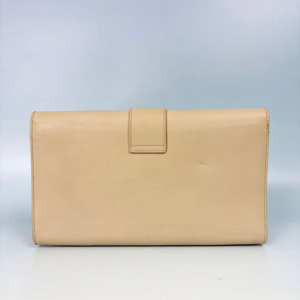 Saint Laurent Classic Y Ligne Flap Clutch Bag