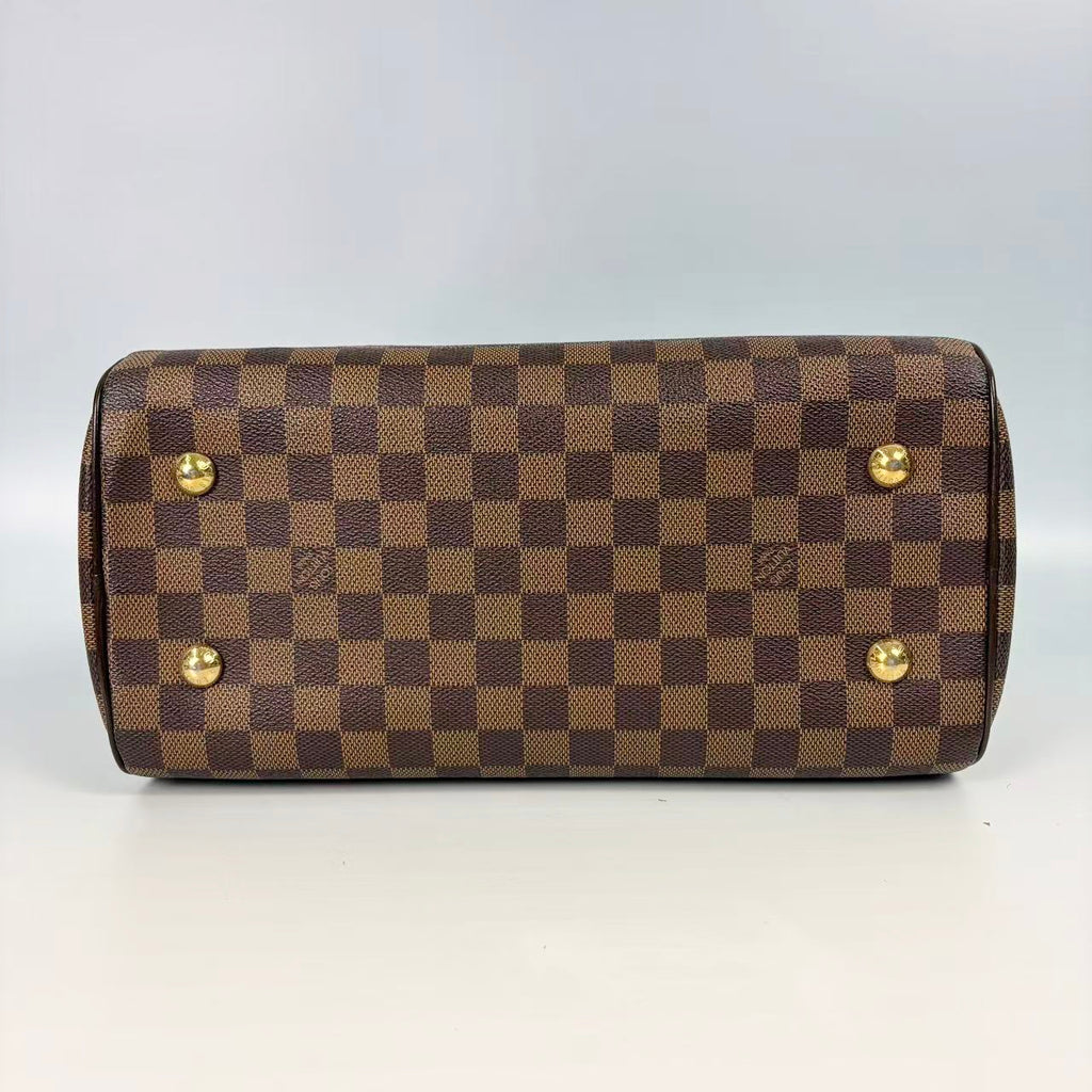 Louis Vuitton Knightsbridge Top Handle Bag in Damier Ebene Canvas