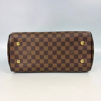 Louis Vuitton Knightsbridge Top Handle Bag in Damier Ebene Canvas