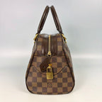 Louis Vuitton Knightsbridge Top Handle Bag in Damier Ebene Canvas