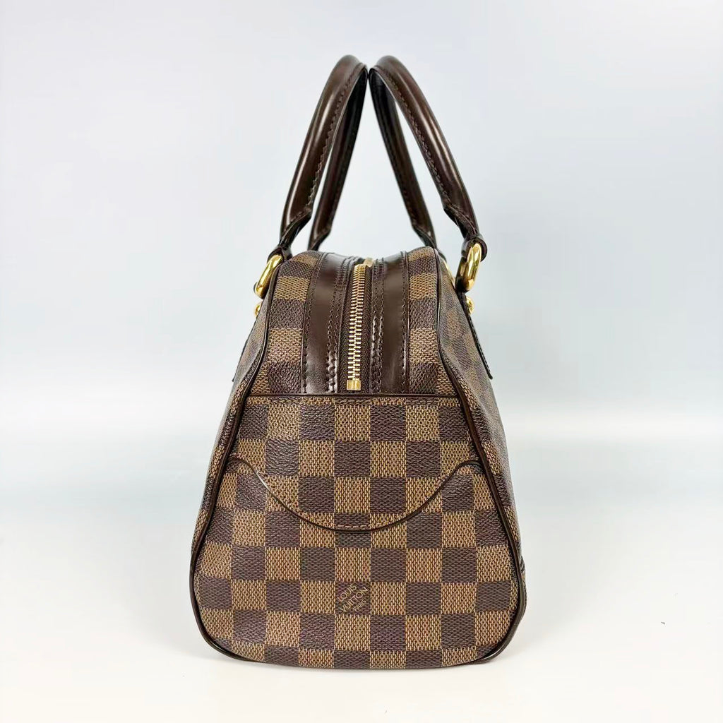 Louis Vuitton Knightsbridge Top Handle Bag in Damier Ebene Canvas