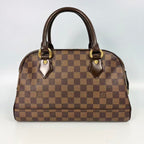 Louis Vuitton Knightsbridge Top Handle Bag in Damier Ebene Canvas