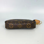 Louis Vuitton Mini Pochette Monogram Canvas Micro Bag