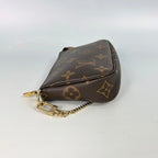 Louis Vuitton Mini Pochette Monogram Canvas Micro Bag