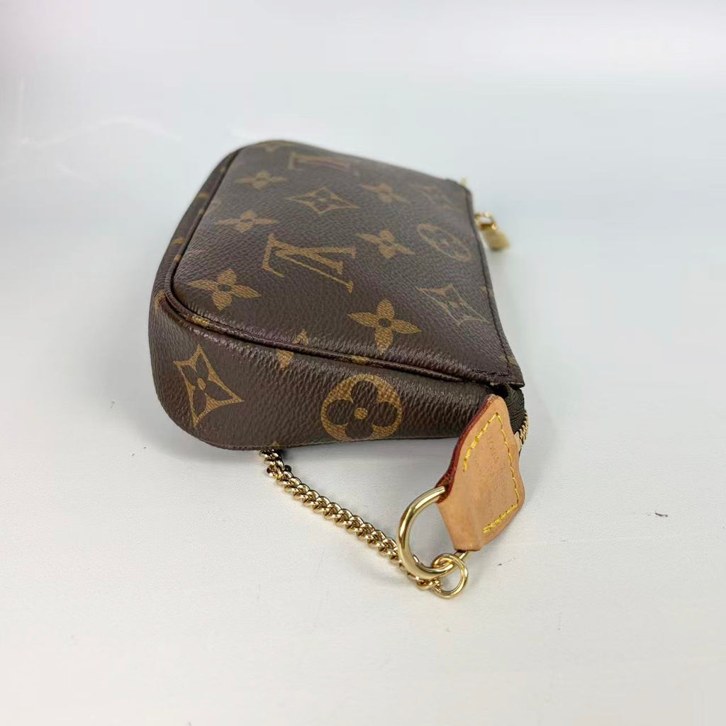 Louis Vuitton Mini Pochette Monogram Canvas Micro Bag