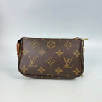 Louis Vuitton Mini Pochette Monogram Canvas Micro Bag