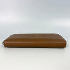 Gucci Soho Cellarius Leather Zip Around Wallet
