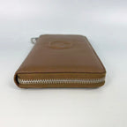 Gucci Soho Cellarius Leather Zip Around Wallet