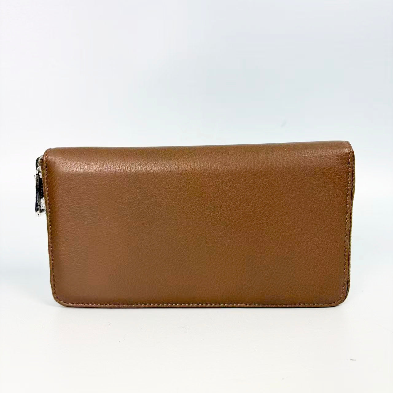 Gucci Soho Cellarius Leather Zip Around Wallet