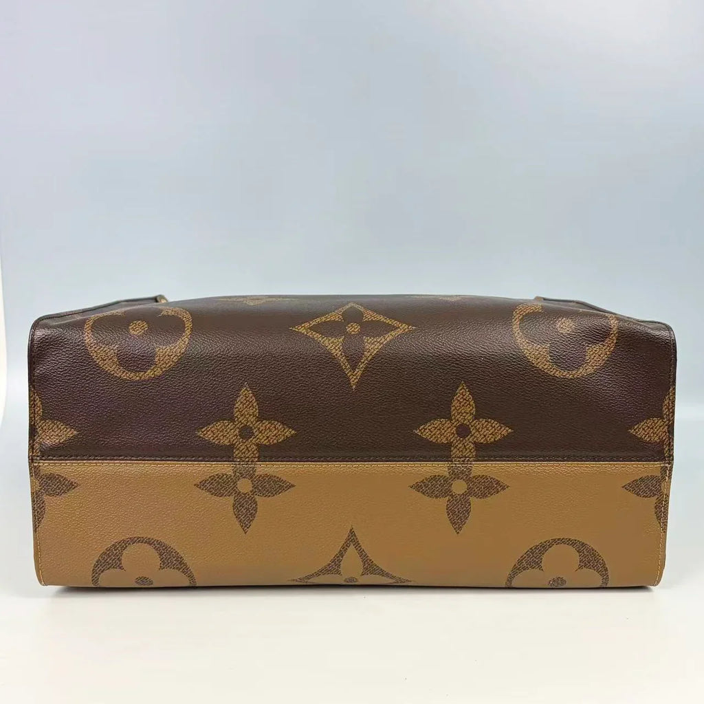 Louis Vuitton Monogram Reverse Onthego GM Tote Bag