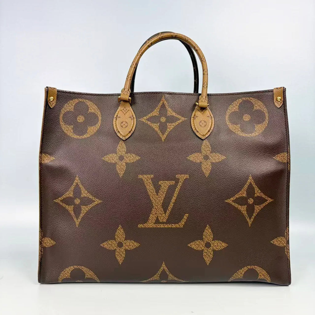 Louis Vuitton Monogram Reverse Onthego GM Tote Bag