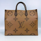 Louis Vuitton Monogram Reverse Onthego GM Tote Bag