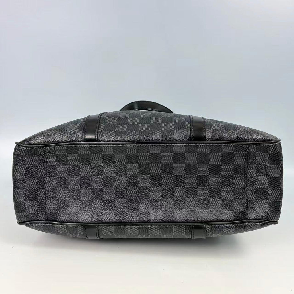 Louis Vuitton Tadao Briefcase in Damier Graphite Canvas
