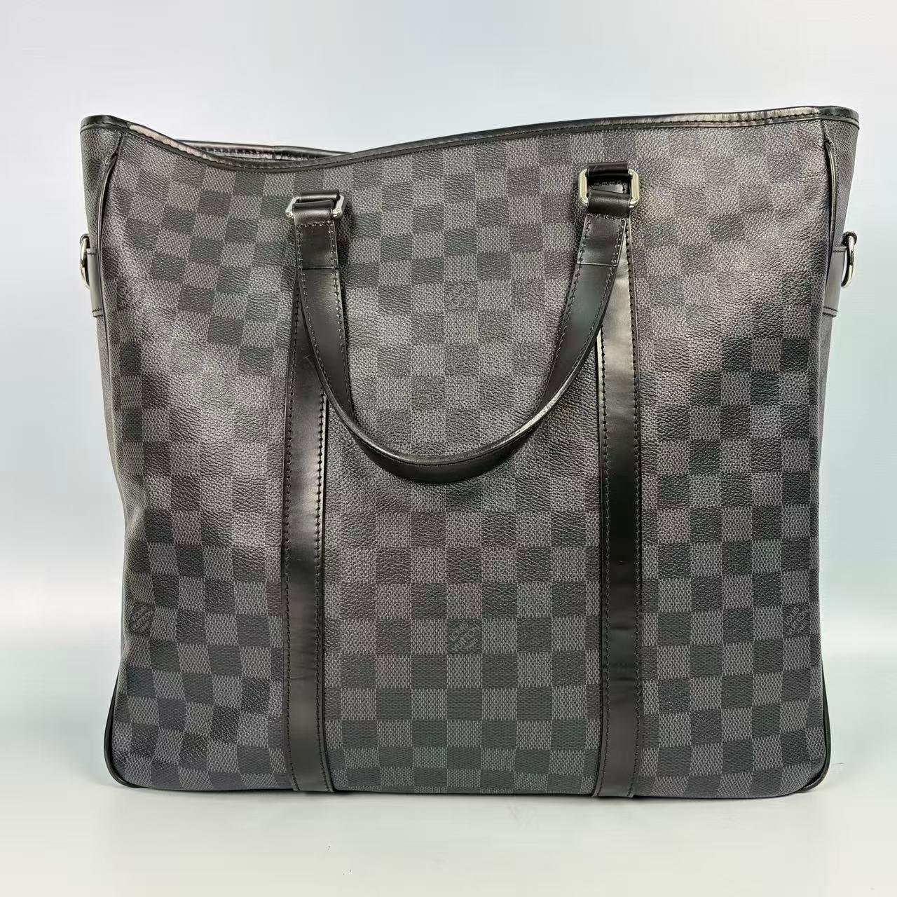Louis Vuitton Tadao Briefcase in Damier Graphite Canvas