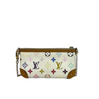 Louis Vuitton Takashi Murakami Multicolore Courtney Pouchette - White