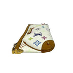 Louis Vuitton Takashi Murakami Multicolore Courtney Pouchette - White