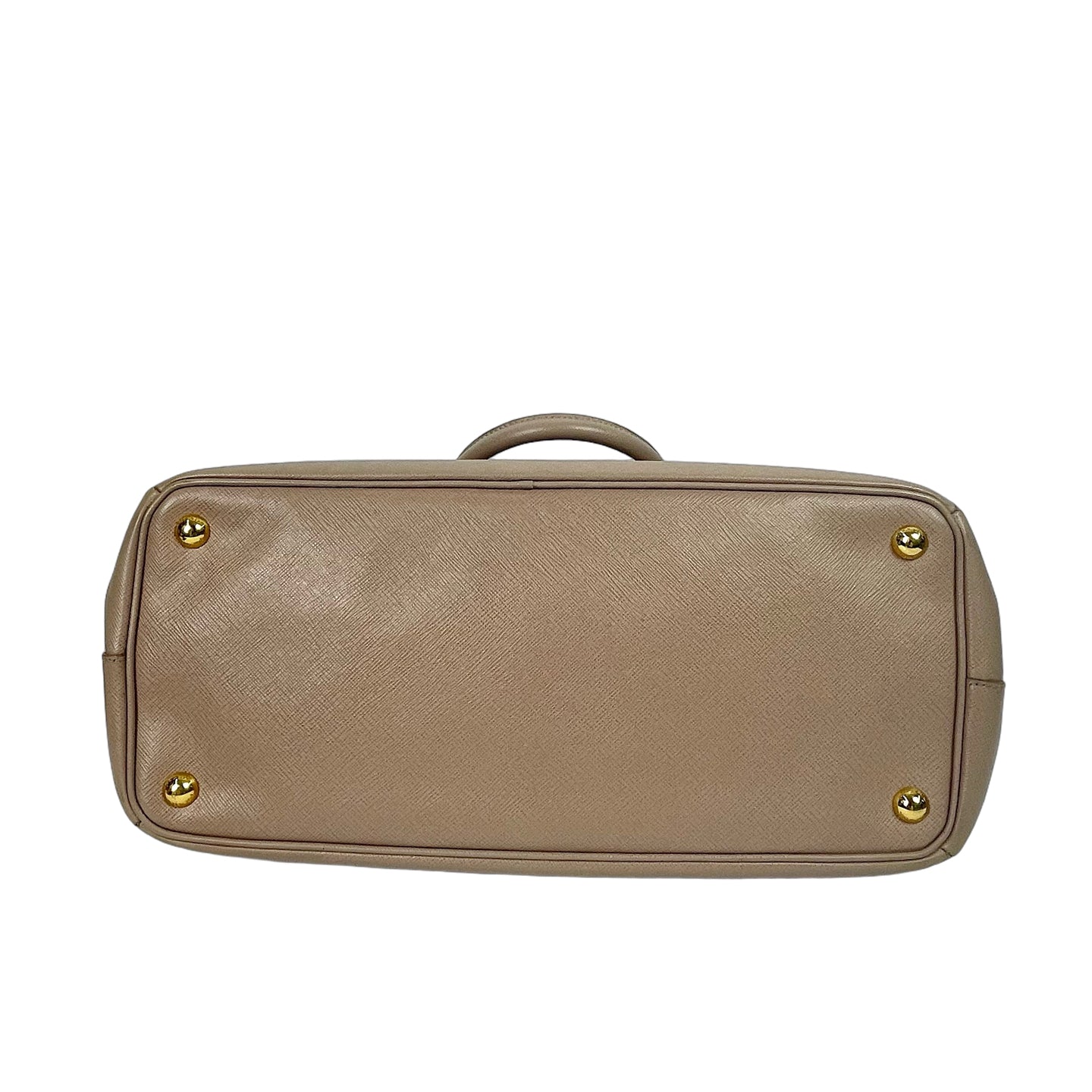 Prada Galleria Saffiano Leather Top Handle Bag - Cameo Pink