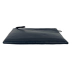 Balenciaga Classic Arena Leather Pouch Clutch Bag - Black