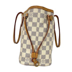 Louis Vuitton Neverfull MM Damier Azur Tote Bag with Pouch