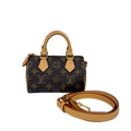 Louis Vuitton Monogram Nano Speedy Mini Crossbody Bag