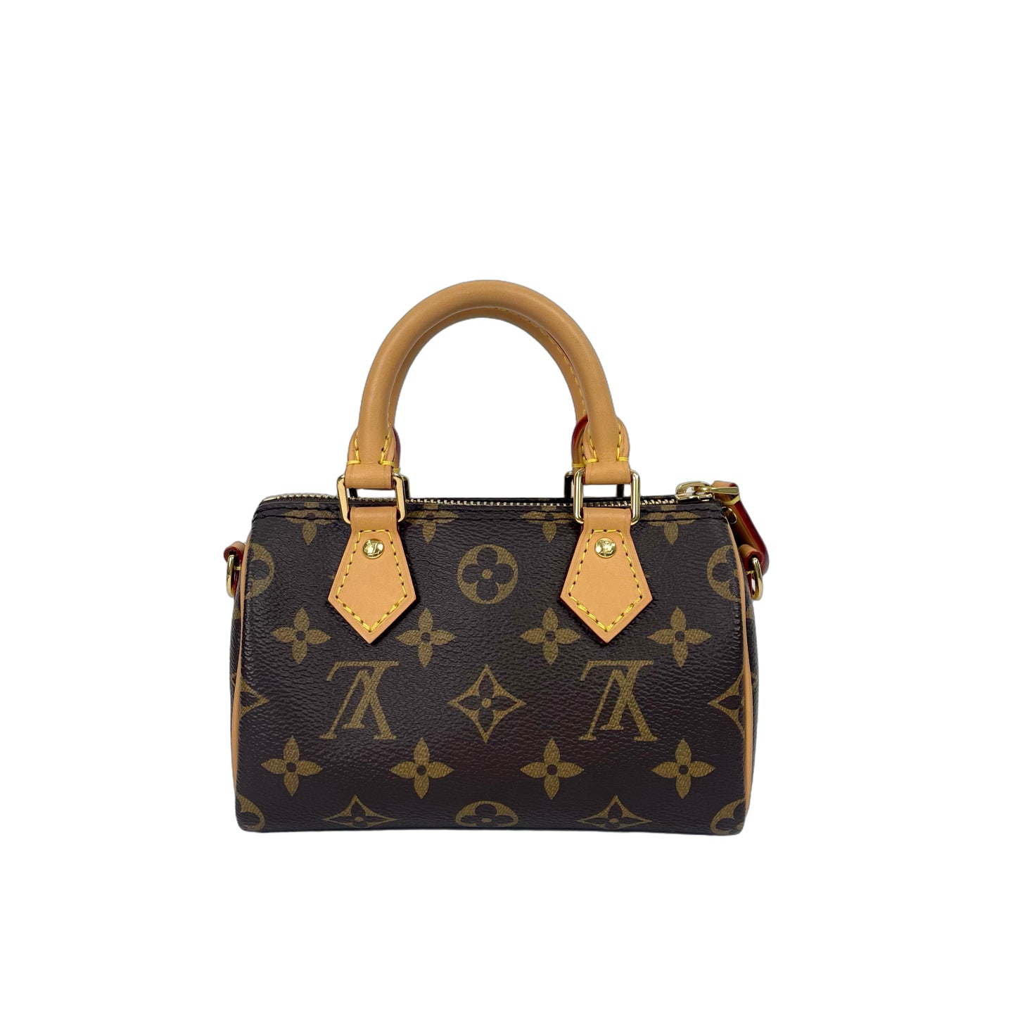 Louis Vuitton Monogram Nano Speedy Mini Crossbody Bag