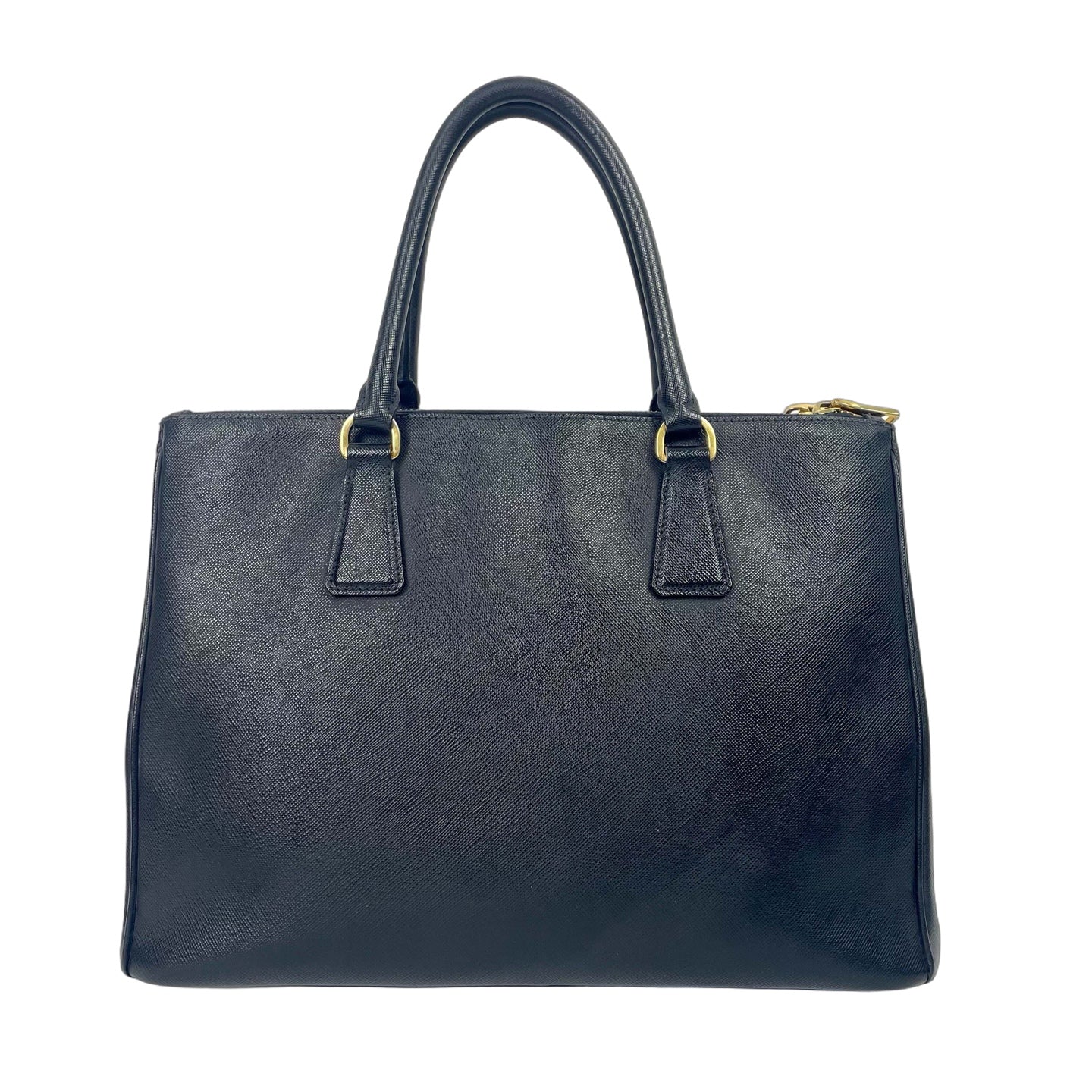 Prada Galleria Saffiano Leather Top Handle Bag - Classic Black
