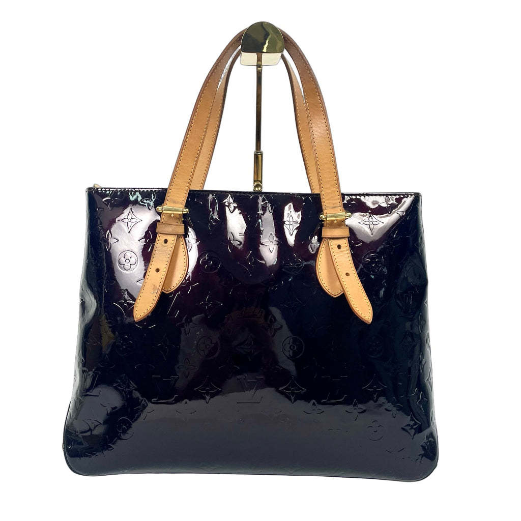 Louis Vuitton Monogram Vernis Wilshire PM Bag - Amarante