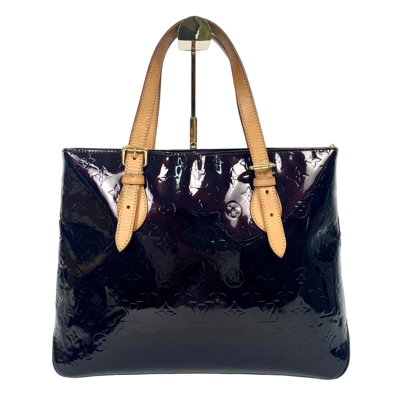 Louis Vuitton Monogram Vernis Wilshire PM Bag - Amarante