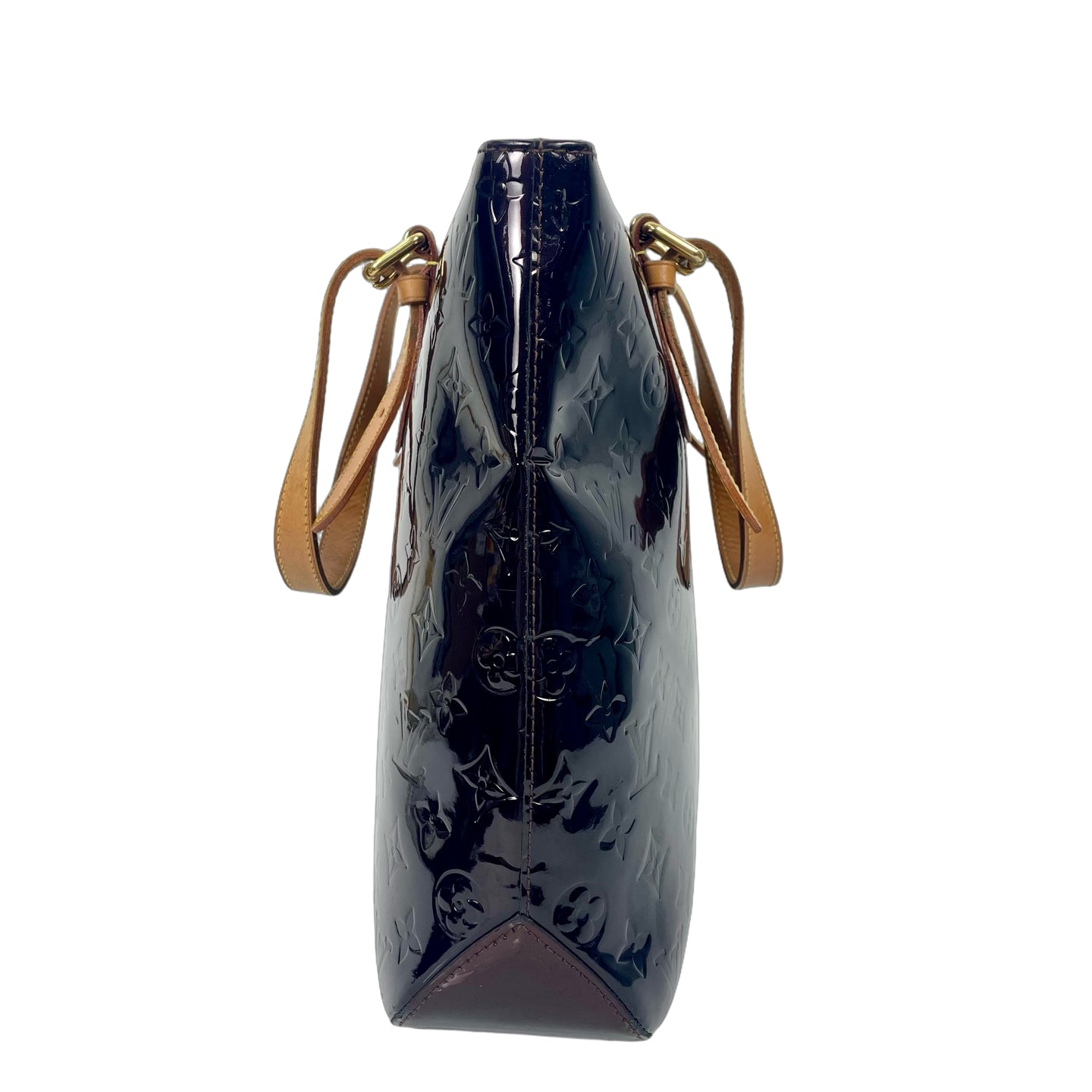 Louis Vuitton Monogram Vernis Wilshire PM Bag - Amarante