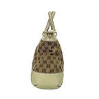 Gucci Mayfair GG Canvas Shoulder Bag with Bow - Ivory White