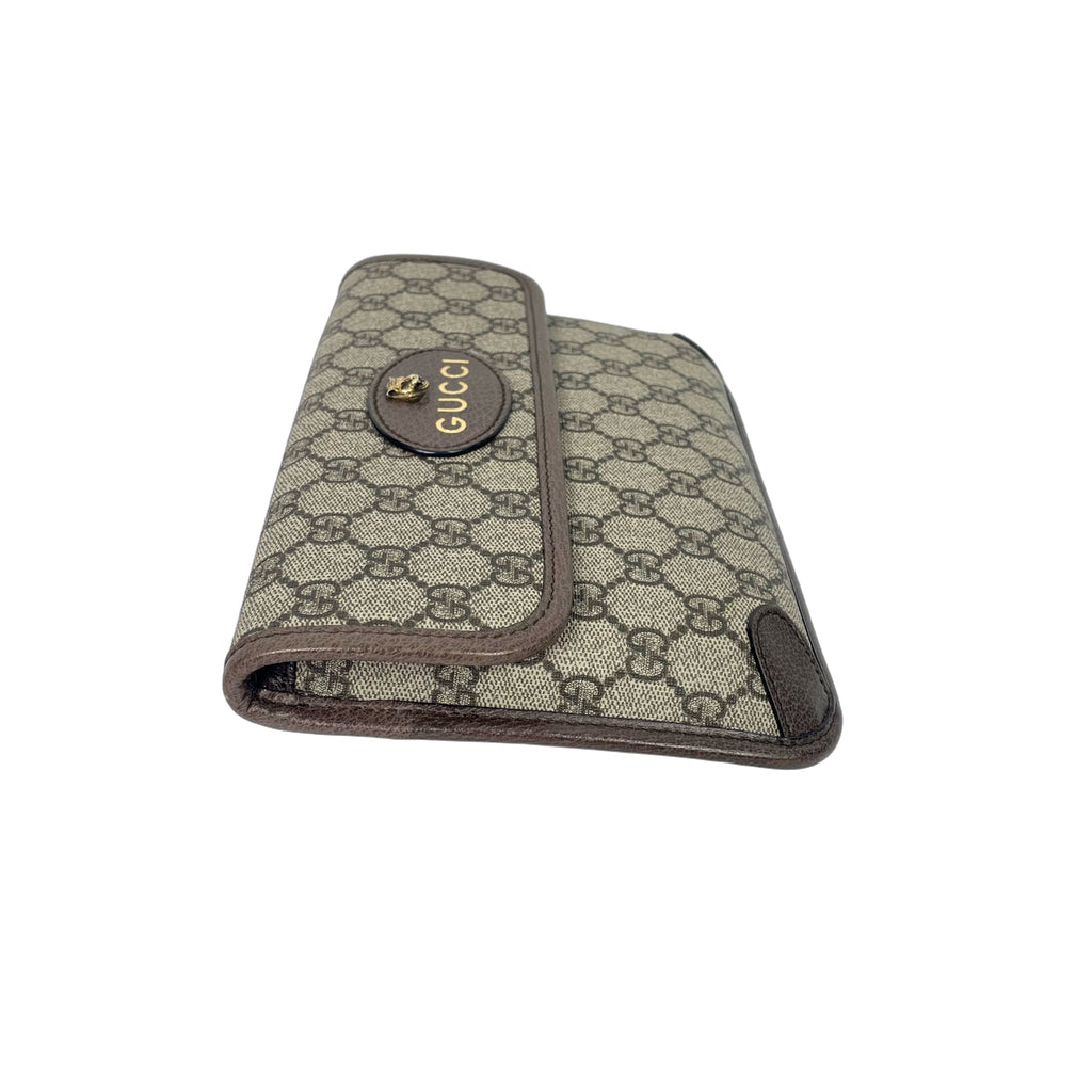 Gucci Neo Vintage Tiger Head GG Supreme Canvas Crossbody Bag