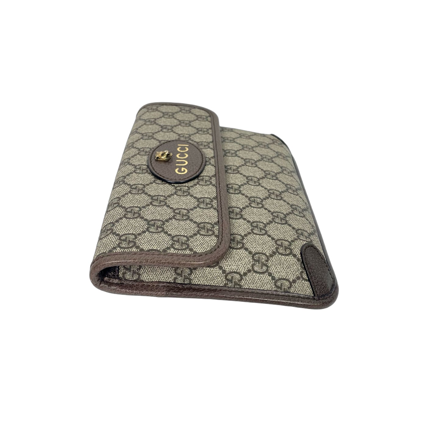 Gucci Neo Vintage Tiger Head GG Supreme Canvas Crossbody Bag