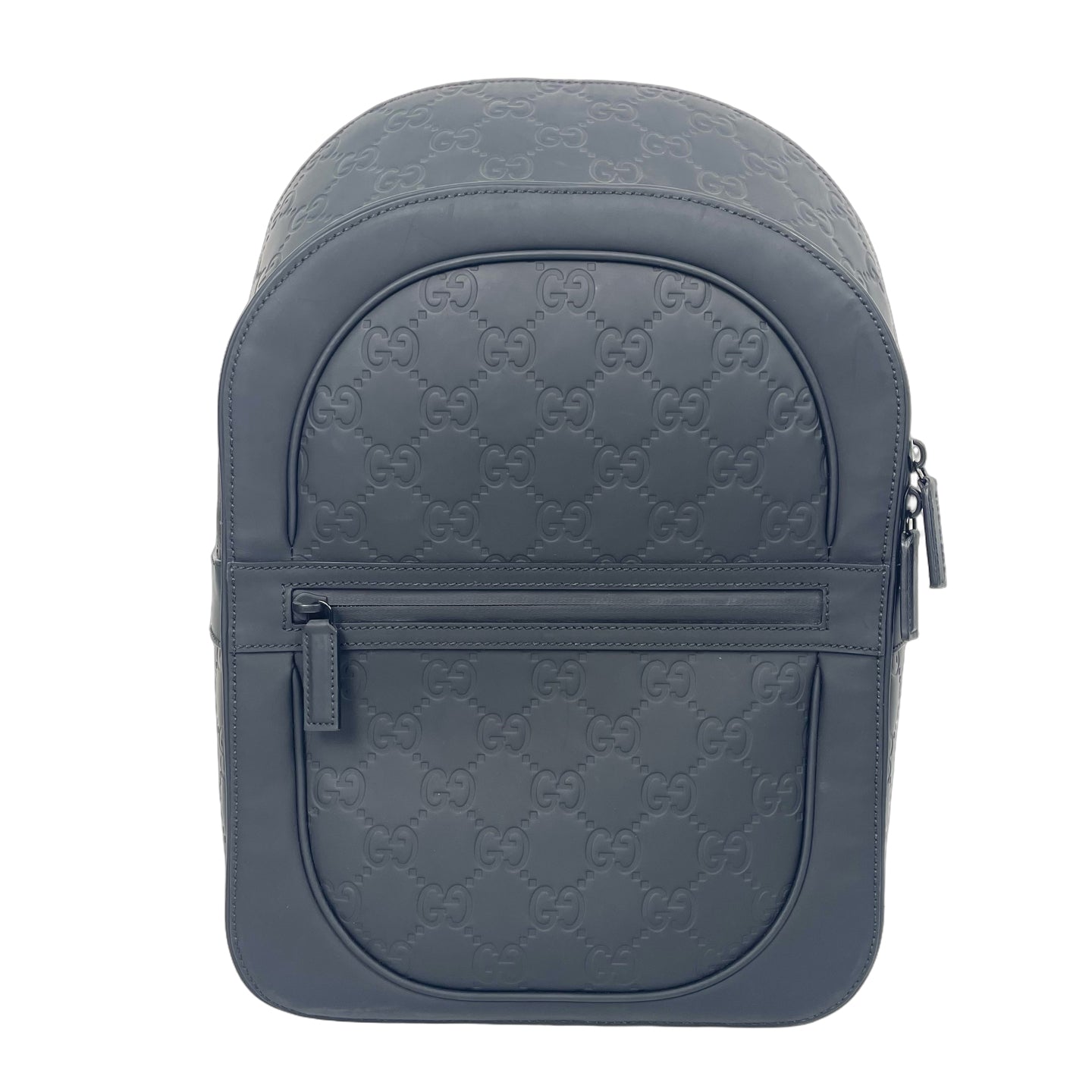 Gucci Signature GG Monogram Leather Shoulder Backpack