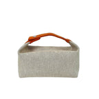 Hermès Orange Bride-a-Brac Canvas Travel Pouch with Shoulder Strap