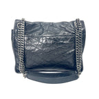 Saint Laurent Niki Medium Chain Bag in Crinkled Vintage Leather